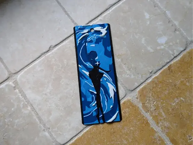 HueForge model: Sailor Mercury Bookmark - Hueforge by suaimondi