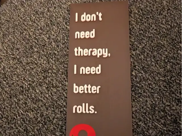 HueForge model: D&D Saying Bookmark 'I don't need therapy' by IslandLooter