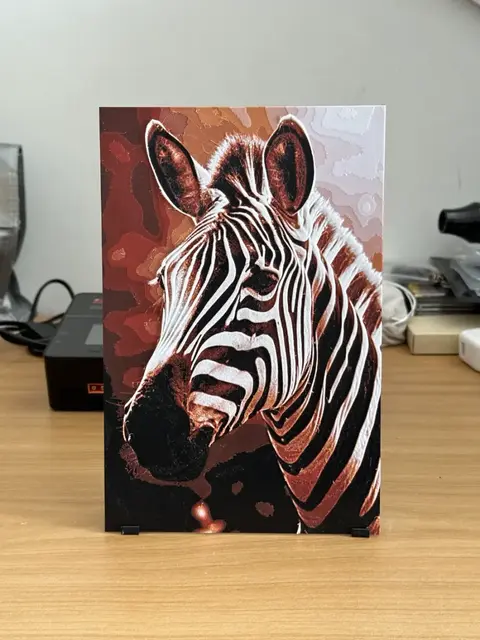 HueForge model: Zebra HueForge by enricoRE