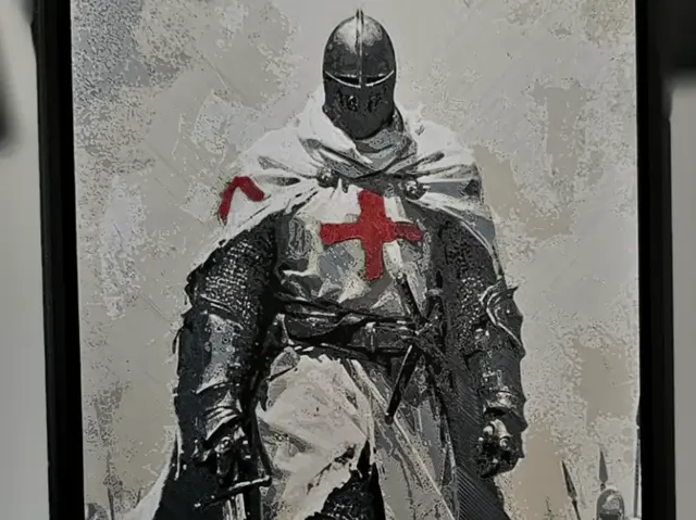 Templar Knight - HueForge