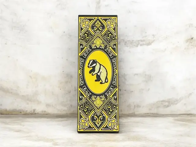 HueForge model: Harry Potter Hufflepuff House Bookmark by The SkyLab 3D