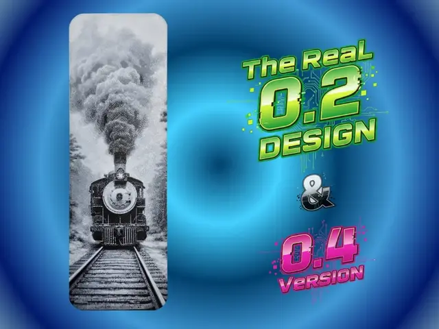 HueForge model: Old Train Bookmark by Atrus Design