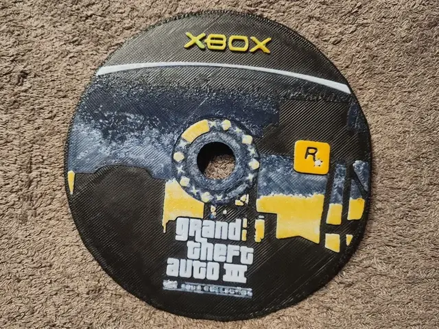 HueForge model: GTA III Xbox - HueForge by keko