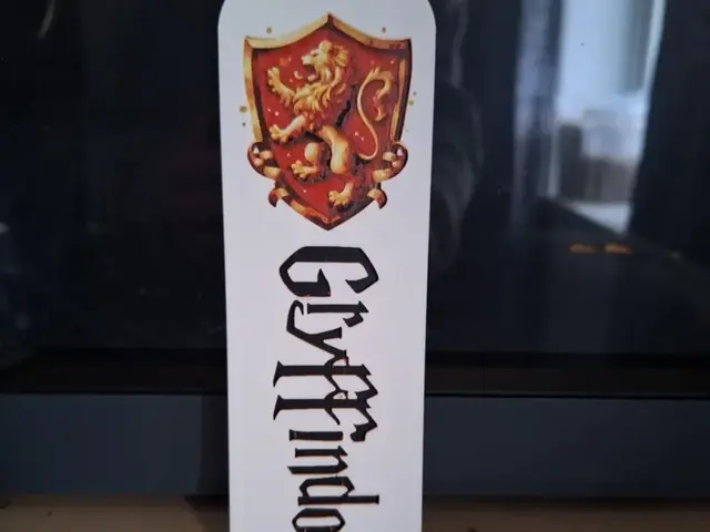 HueForge model: Harry Potter - Gryffindor bookmark - 4 colours by 3dGlow