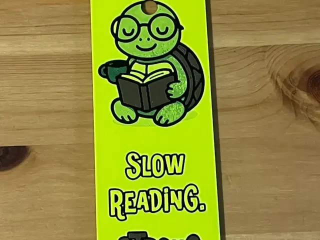 HueForge model: turtle bookmark by Morganja