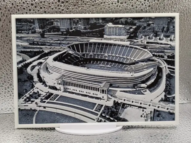 HueForge model: Chicago Bears – Soldier Field Hueforge by Borishotch Industries