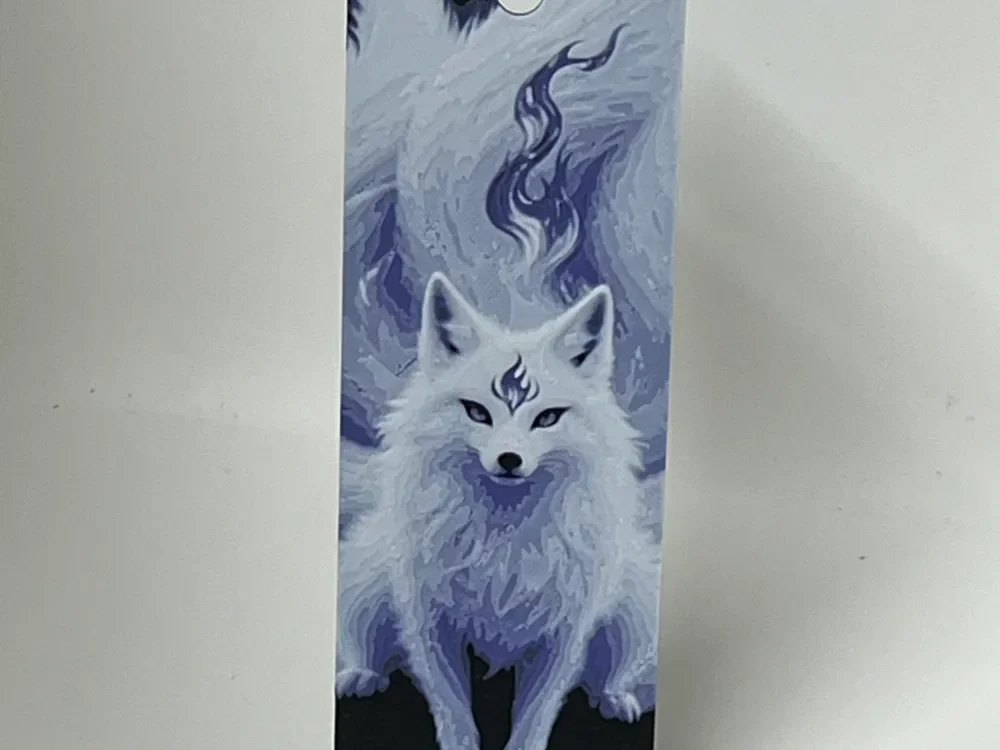 wolf bookmark by Morganja HueForge model: wolf bookmark by Morganja