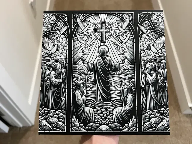 HueForge model: Stained Glass Themed Hueforge by RP47 Designs