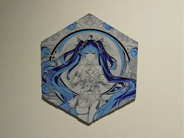 HueForge model: Wuthering Wave Iuno Hueforge by Razel
