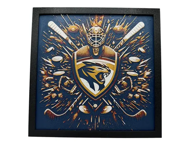 HueForge model: Florida Panthers - NHL Hueforge by Canadian Gamer