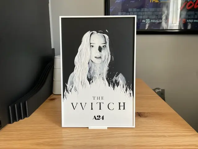 HueForge model: The Witch (2015) by NiiON