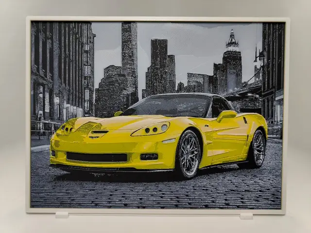 HueForge model: Chevrolet Corvette ZR1 - Hueforge by BeaN