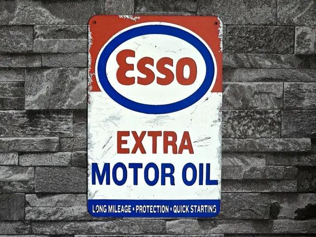 HueForge model: Hueforge esso Vintage 5 colors by StefBull85