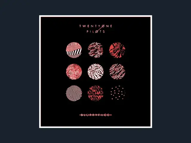 HueForge model: Twenty One Pilots – Blurryface (Album Art) by HugheCraft
