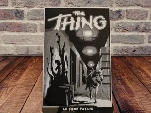 HueForge model: The Thing ( film ) Hueforge by leshowpatate