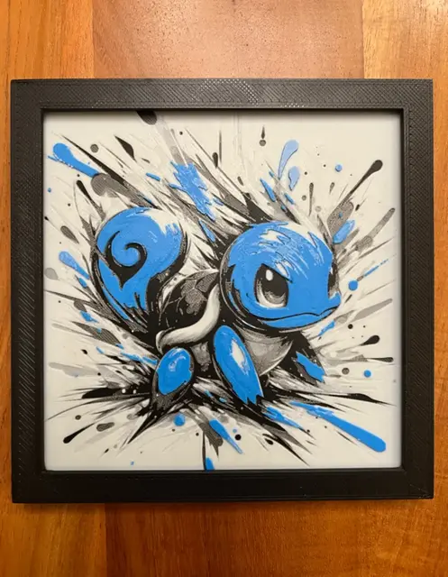 HueForge model: Squirtle by JustBe 3D Printing
