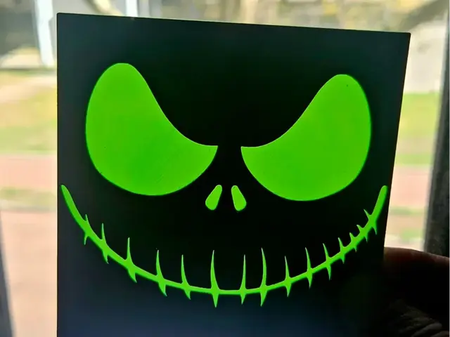 HueForge model: Nightmare before christmas halloween by Mano's 3d_Art