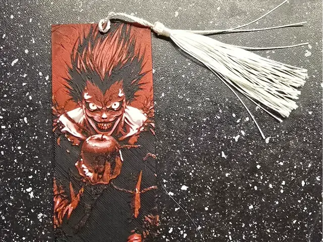 HueForge model: Death Note Riuk bookmark by 3D-Mentiel