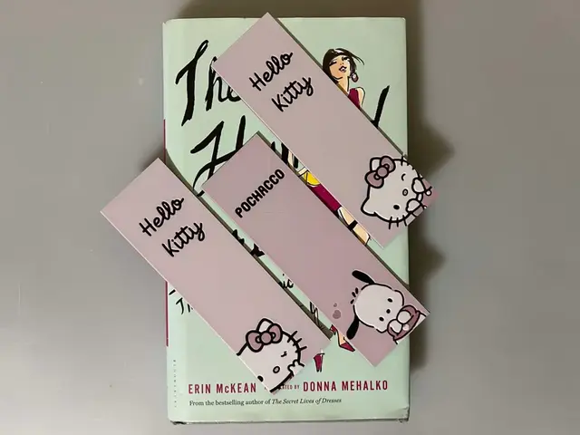 HueForge model: Bookmark Set: Sanrio #1 Hello Kitty and Pochacco by 3djd