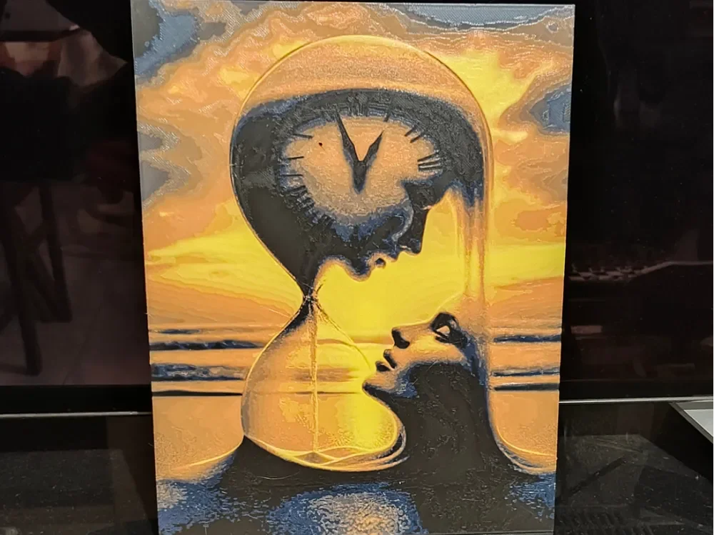 Love for a while HueForge by enricoRE HueForge model: Love for a while HueForge by enricoRE
