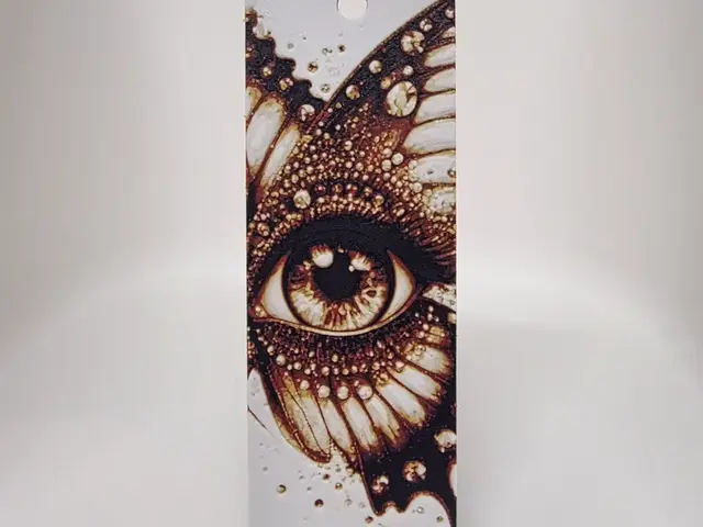 HueForge model: Butterfly Eye Bookmark by Morganja