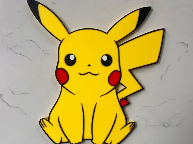 HueForge model: Pikachu Pokemon by Freshly Printed 3D