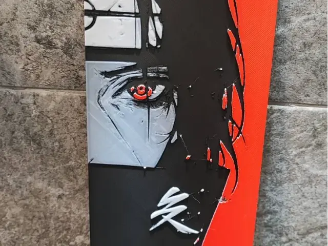 HueForge model: Itachi by Garuda3D