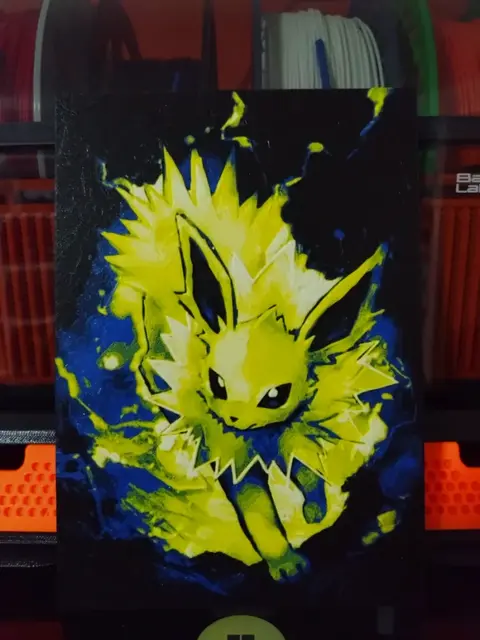 HueForge model: Pokemon Jolteon (HueForge) by Asgar3D