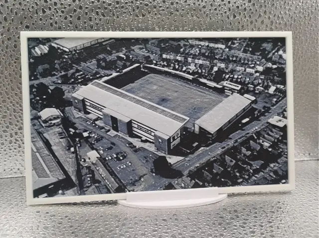HueForge model: Gloucester - Kingsholm Stadium Hueforge by Borishotch Industries