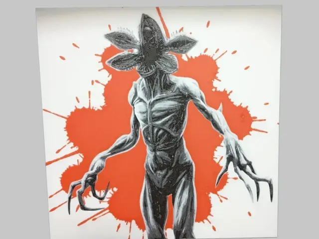 HueForge model: Stranger Things Demogorgon Hueforge by 3DNesy