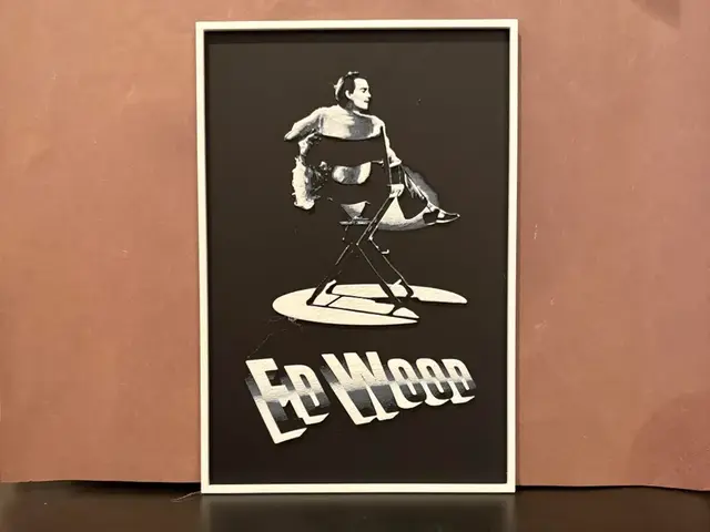 HueForge model: Ed Wood Hueforge by Estiv