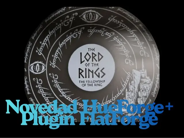HueForge model: The Lord of the Rings: Decorative Plate / Wall Art by FYTY112