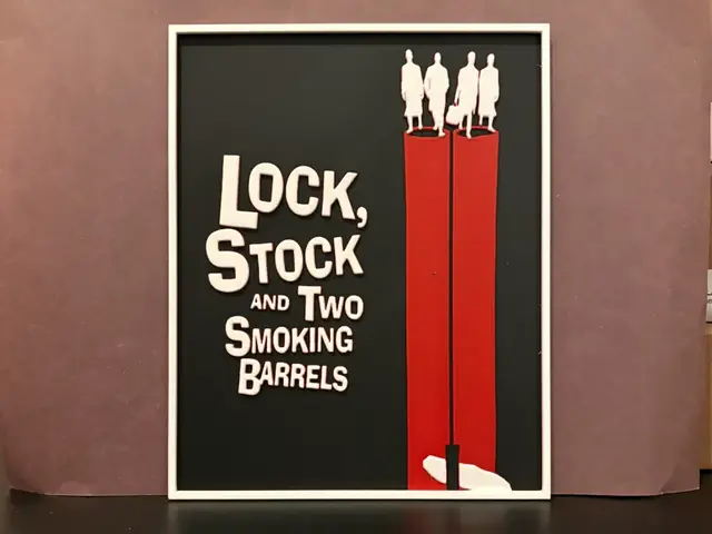 HueForge model: Lock Stock and Two Smoking Barrels Hueforge by Estiv