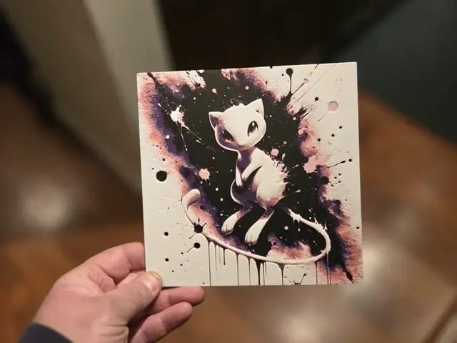 Graffiti Mew Hueforge