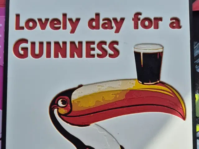 Vintage Guinness Sign - Lovely Day for a Guinness