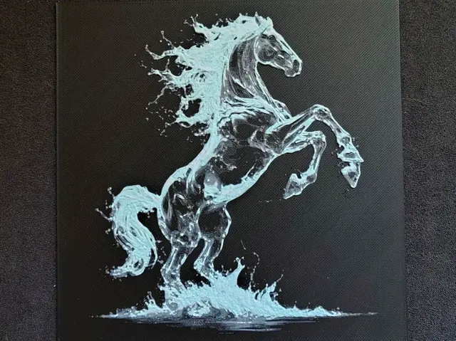HueForge model: Mystic horse II. HueForge by fD.667