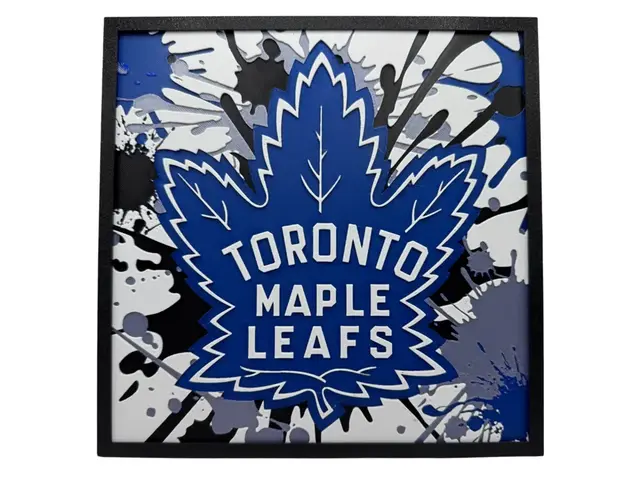 HueForge model: Toronto Maple Leafs - Series 2 - NHL Hueforge by Canadian Gamer