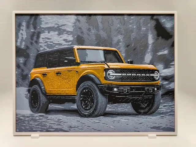 HueForge model: Ford Bronco - Hueforge by BeaN