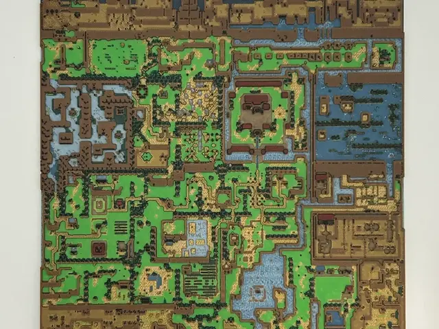 HueForge model: Link's Awakening Map HueForge by CreativeDestructions