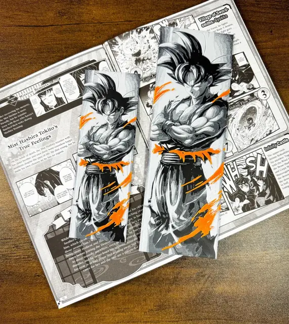 HueForge model: 🔥 EXCLUSIVE GOKU PATREON BOOKMARK! ⚡🥊 by 3D Prints By Vic