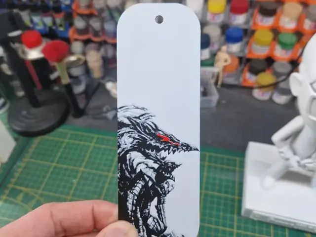 HueForge model: Berserk Bookmark by Dakiren