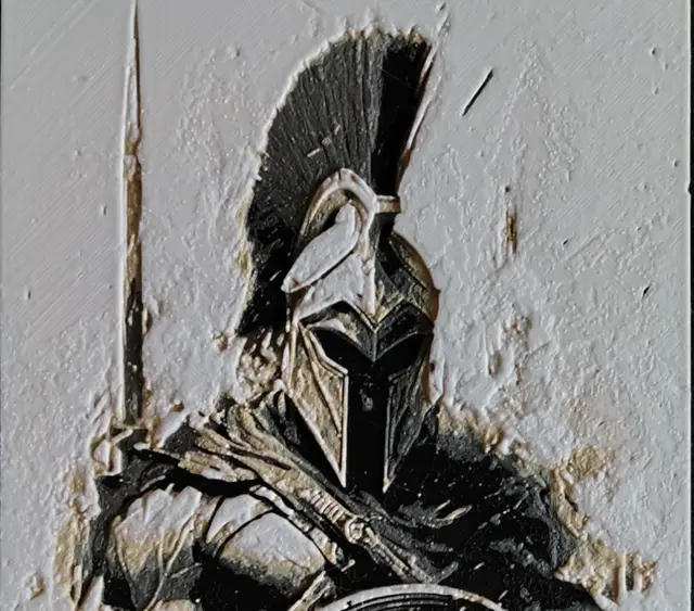 Spartan hoplite I. HueForge