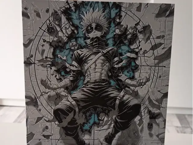 HueForge model: Jujutsu Kaisen Hueforge by 3DNesy
