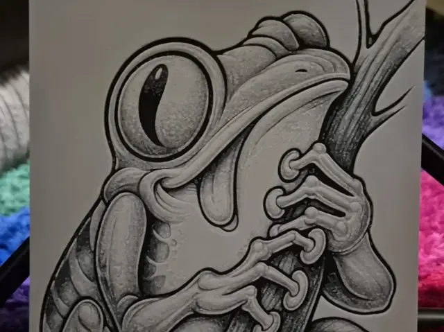 HueForge model: The Frog hueforge by Buntsta