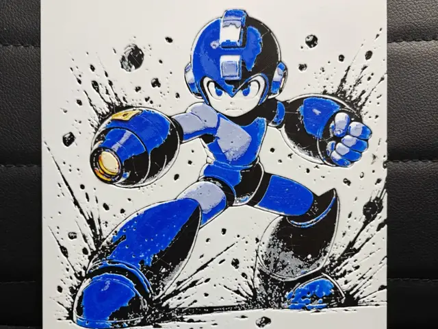 HueForge model: Mega Man 1 AMS only by TheHueforgeLady