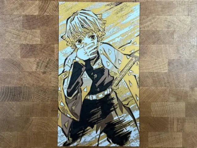 HueForge model: Demon Slayer - Zenitsu by Pretty Okay Prints