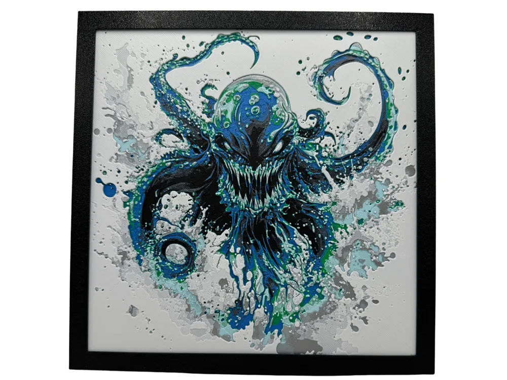 Sea Monster #2 by Canadian Gamer HueForge model: Sea Monster #2 by Canadian Gamer