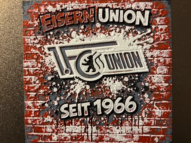 HueForge model: 60 Years Eisern Union Berlin Graffiti Hueforge by Reeftank&more