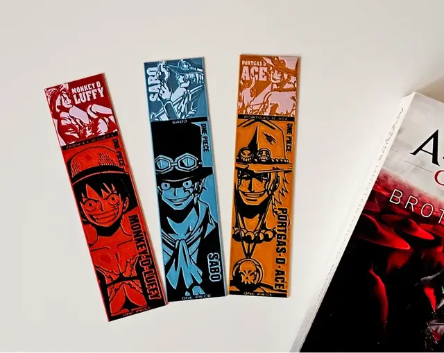 HueForge model: One Piece Bookmarks Set by C3D
