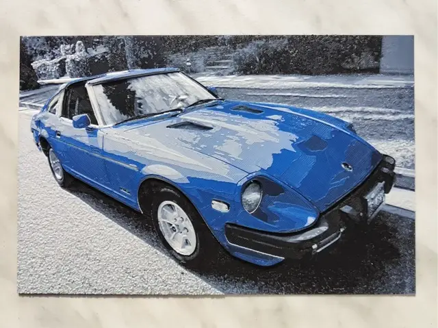 HueForge model: Datsun 240ZX - 1980 - Hueforge by BeaN